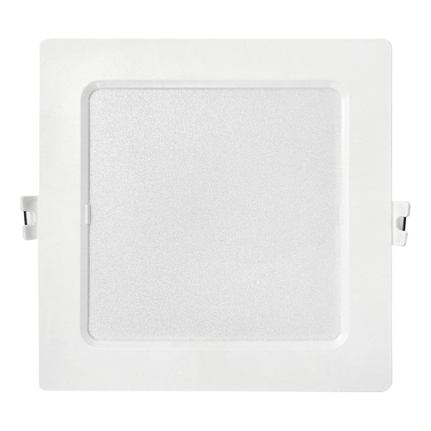 LED Vgradna svetilka SQUARE LED/9W/230V 4000K 14,5x14,5 cm bela