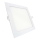 LED Vgradna svetilka SQUARE LED/9W/230V 4200K 14,6x14,6 cm bela