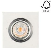 LED Vgradna svetilka VITAR 1xGU10/5W/230V beton - FSC certifikat