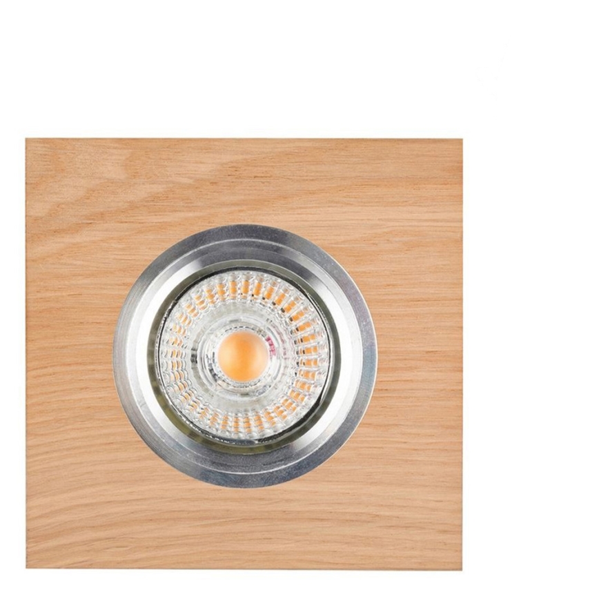 LED Vgradna svetilka VITAR 1xGU10/5W/230V CRI 90 hrast