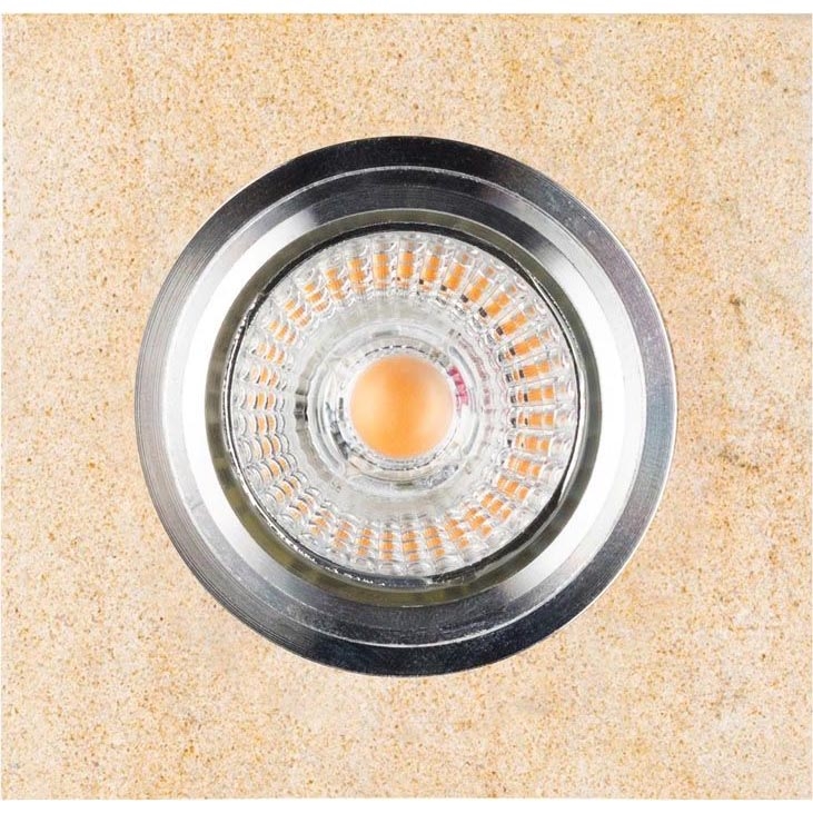 LED Vgradna svetilka VITAR 1xGU10/5W/230V CRI 90 peščenjak