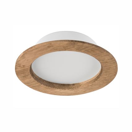 LED Vgradna svetilka WOODY SPOT LED/12,5W/230V 4000K oreh ø 16 cm