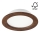 LED Vgradna svetilka WOODY SPOT LED/16,5W/230V 4000K češnja ø 18,5 cm