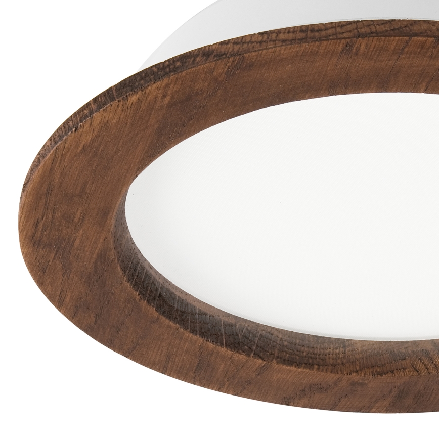 LED Vgradna svetilka WOODY SPOT LED/16,5W/230V 4000K češnja ø 18,5 cm