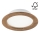 LED Vgradna svetilka WOODY SPOT LED/16,5W/230V 4000K oreh ø 18,5 cm