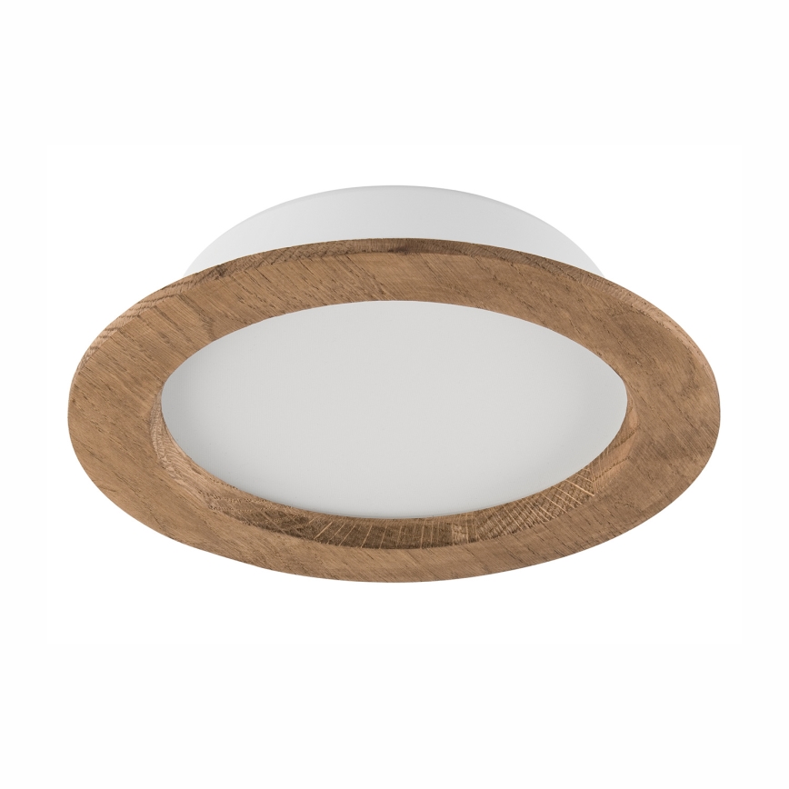 LED Vgradna svetilka WOODY SPOT LED/16,5W/230V 4000K oreh ø 18,5 cm