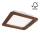 LED Vgradna svetilka WOODY SPOT LED/17W/230V 3000K češnja 18,5x18,5 cm
