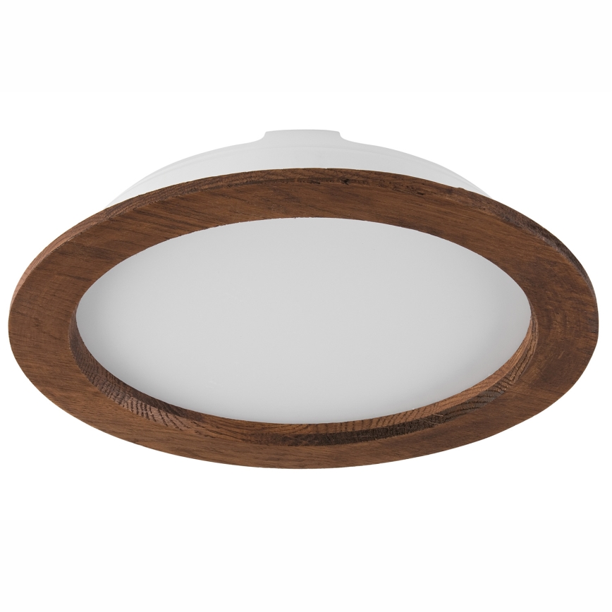 LED Vgradna svetilka WOODY SPOT LED/23,5W/230V 4000K češnja ø 23,5 cm