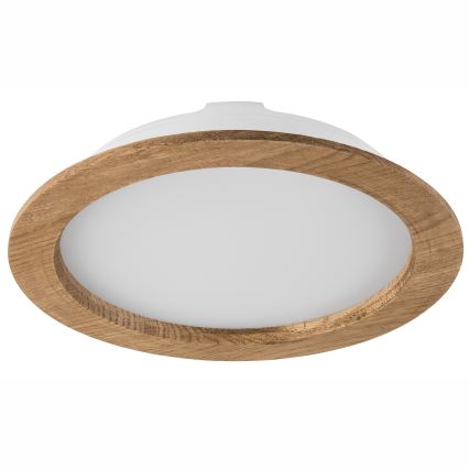 LED Vgradna svetilka WOODY SPOT LED/23,5W/230V 4000K oreh ø 23,5 cm