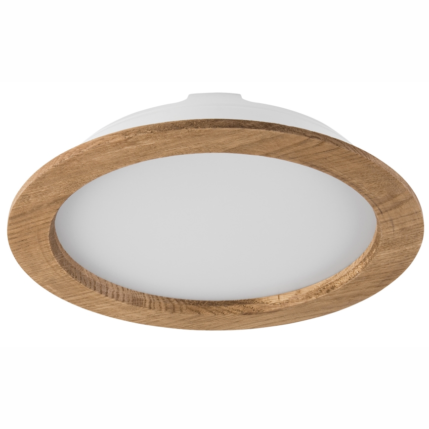 LED Vgradna svetilka WOODY SPOT LED/23,5W/230V 4000K oreh ø 23,5 cm