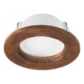 LED vgradna svetilka WOODY SPOT LED/5,5W/230V 4000K češnja ? 10 cm