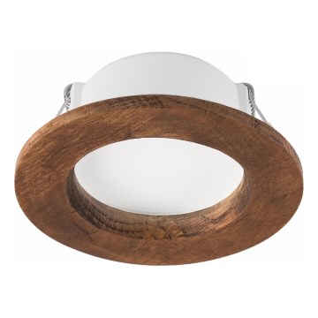 LED vgradna svetilka WOODY SPOT LED/5,5W/230V 4000K češnja ? 10 cm