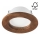 LED Vgradna svetilka WOODY SPOT LED/5,5W/230V 4000K češnja ø 10 cm