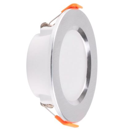 LED Vgradna svetilka ZOE LED/4,8W/230V srebrna