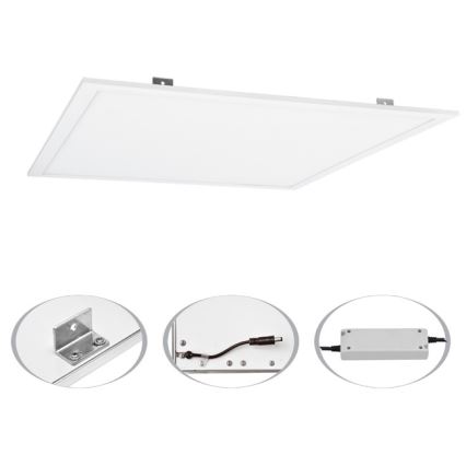 LED Vgradni mikroprizmatični panel ZEUS LED/45W/230V 4000K