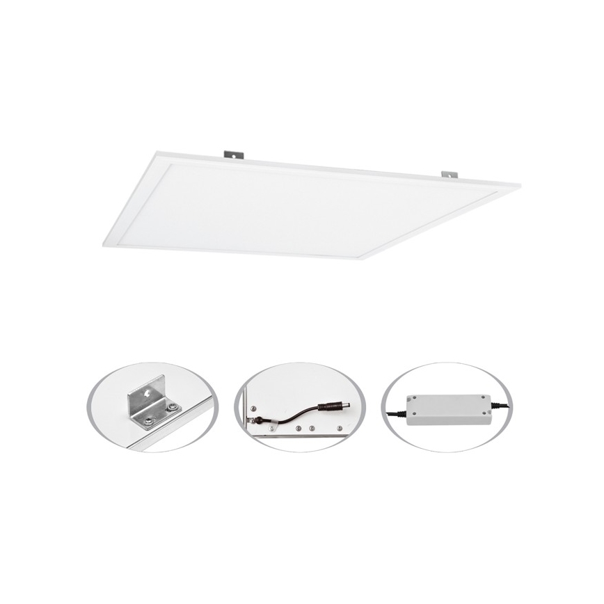LED Vgradni mikroprizmatični panel ZEUS LED/45W/230V 4000K