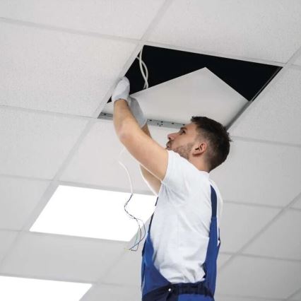 LED Vgradni panel PROXO LED/33W/230V 4000K 60x60 cm bela