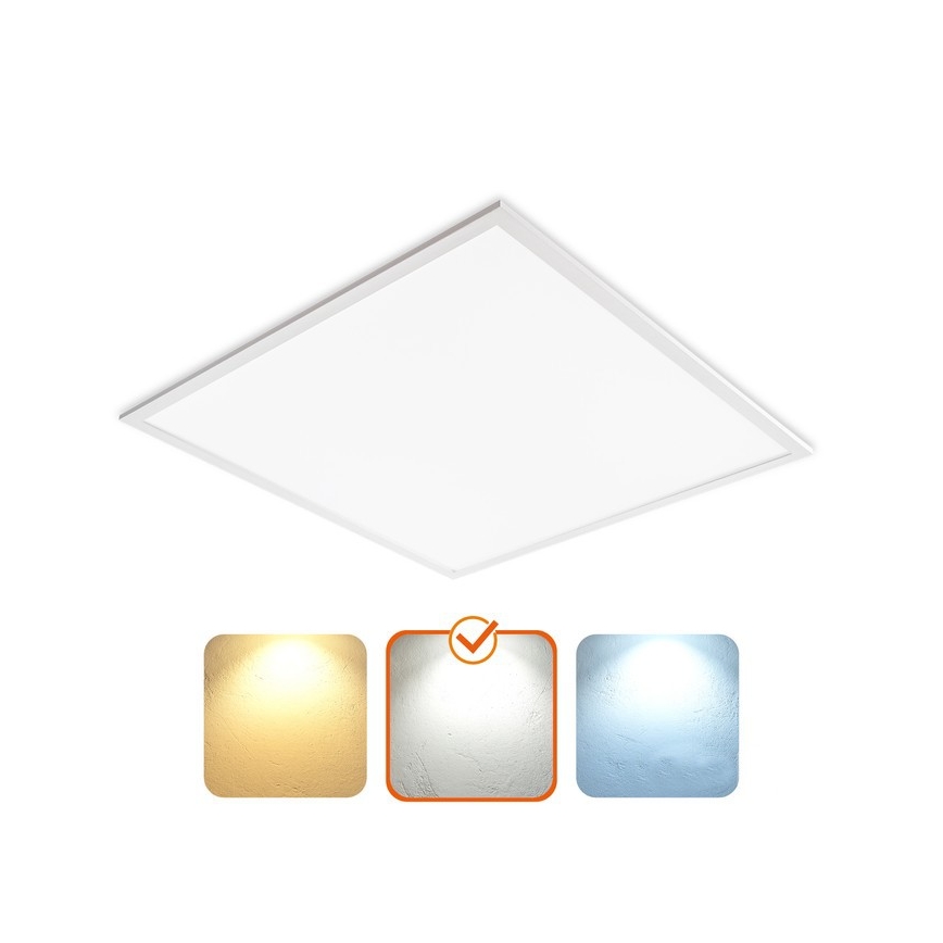 LED vgradni panel za spuščeni strop DAVRO LED/40W/230V 4000K 59,5x59,5 cm bel