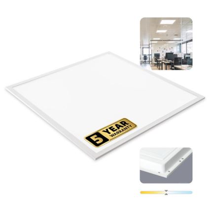 LED vgradni panel za spuščeni strop DAVRO LED/40W/230V 4000K 59,5x59,5 cm bel