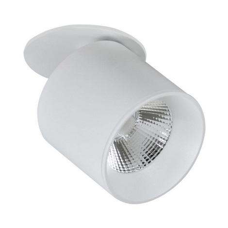 LED Vgradni reflektor HARON 1xLED/10W/230V bela