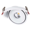 LED Vgradni reflektor LED/12W/230V 3000/4000/6400K pr. 12 cm bela
