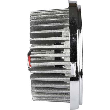 LED Vgradni reflektor LED/20W/230V 4000K 40°/20° pr. 11 cm sijajni krom