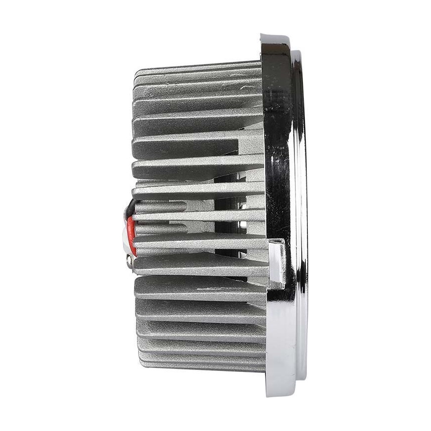 LED Vgradni reflektor LED/20W/230V 4000K 40°/20° pr. 11 cm sijajni krom