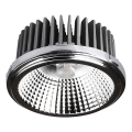 LED Vgradni reflektor LED/20W/230V 6400K 40°/20° pr. 11 cm sijajni krom