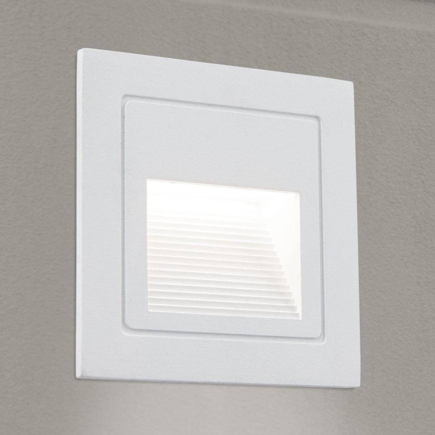 LED Vgrajena svetilka LORO LED/2W/230V IP65 bela