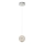 LED Visar za strop CREMONA 1xLED/5W/230V 3000K mat krom