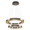 LED viseča luč JESI LED/140W/230V 3000K 100 cm srebrna