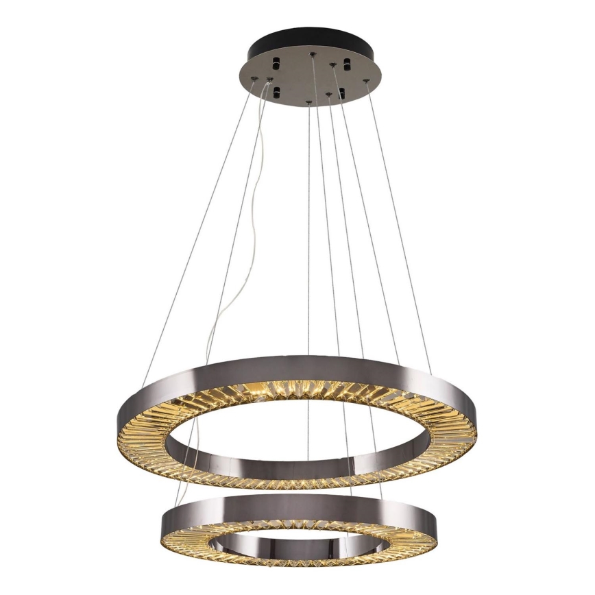 LED viseča luč JESI LED/140W/230V 3000K 100 cm srebrna