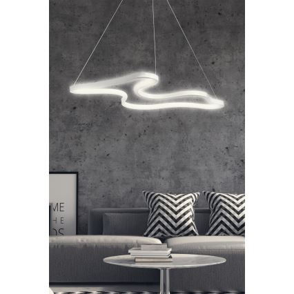 LED Viseča Svetilka ARTISAN LED/36W/230V 6500K bela