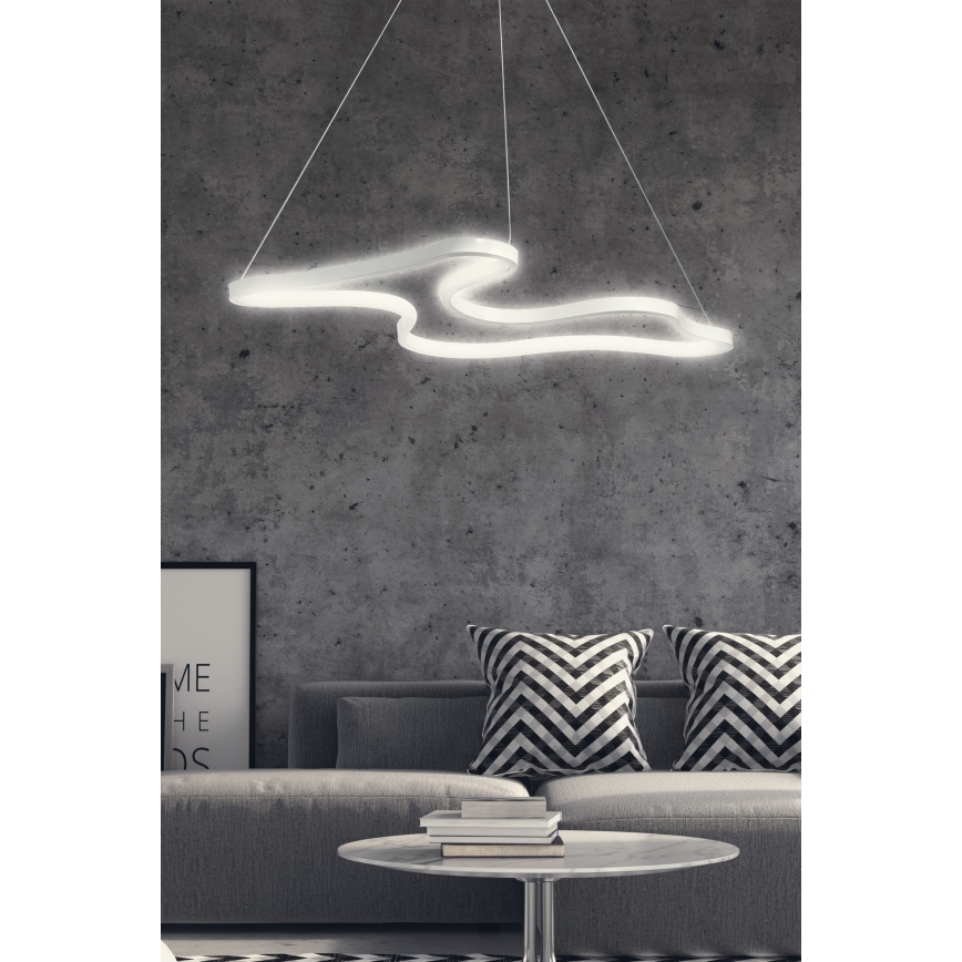 LED Viseča Svetilka ARTISAN LED/36W/230V 6500K bela
