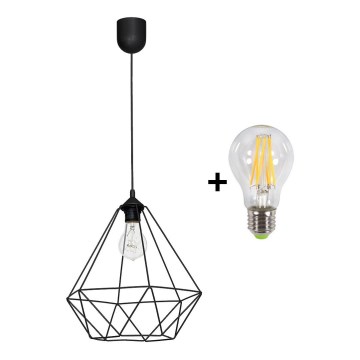 LED Viseča svetilka BASKET 1xE27/10W/230V