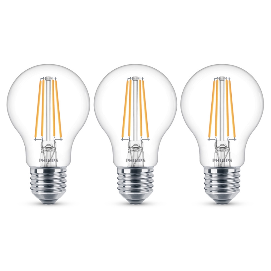 LED Viseča svetilka BASKET 3xE27/7W/230V