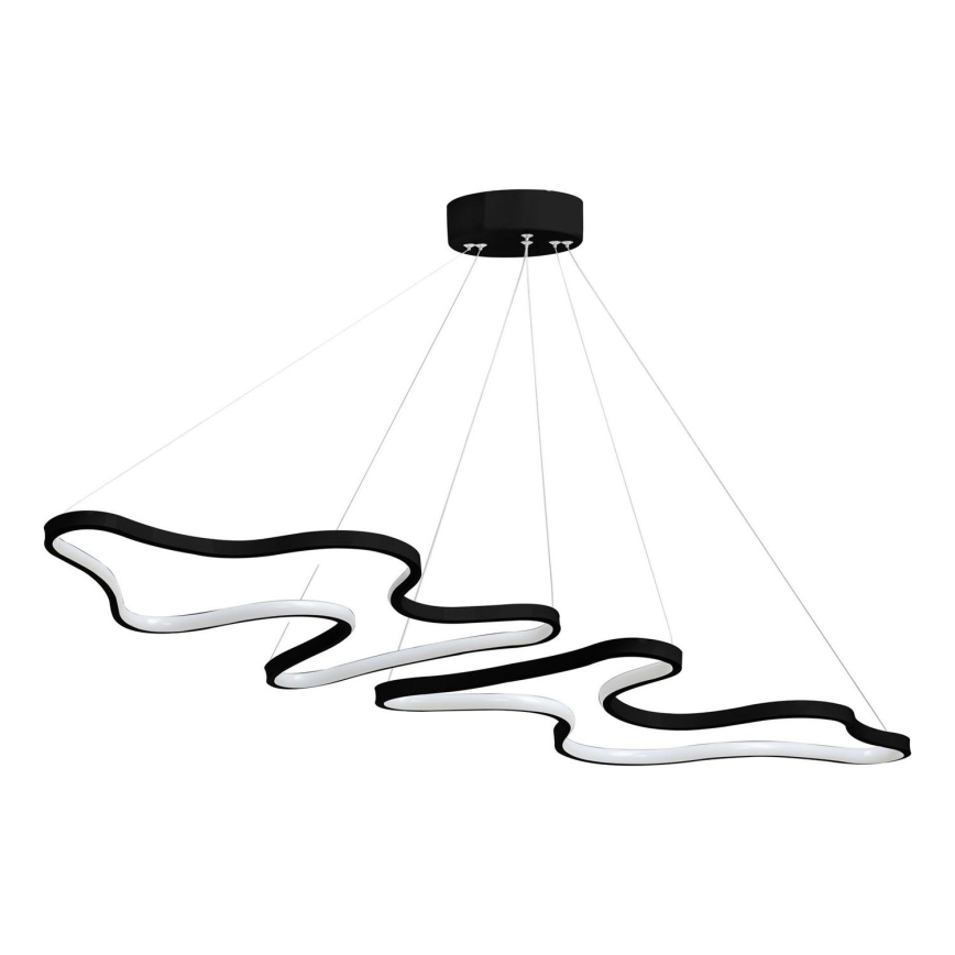 LED viseča svetilka DUPLE ARTISAN LED/80W/230V 4000K črna