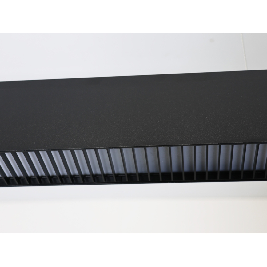 LED viseča svetilka na kablu LED/55W/230V 3000/4000/6500K 120 cm črna