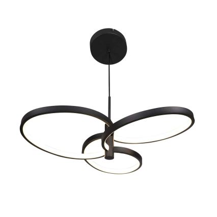 LED viseča svetilka na kablu RIBBON LED/25W/230V 4000K črna