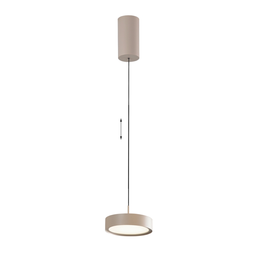 LED viseči lestenec DENVER LED/21W/230V bež