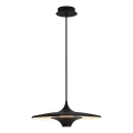 LED viseči lestenec na jeklenem kablu RENE LED/19W/230V CRI 90 črn