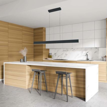 LED viseči lestenec na kablu BERNADETTA LED/20W/230V 4000K črna