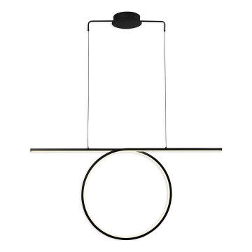 LED viseči lestenec na kablu ODETTA LED/42W/230V 4000K črna