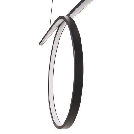 LED viseči lestenec na kablu ODETTA LED/42W/230V 4000K črna