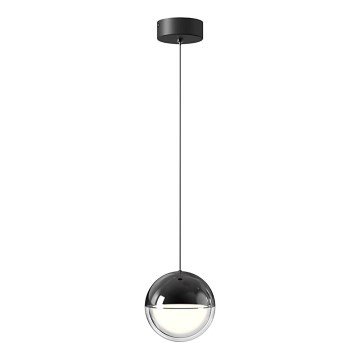 LED viseči lestenec ZIREA LED/7W/230V črna