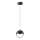 LED viseči lestenec ZIREA LED/7W/230V črna