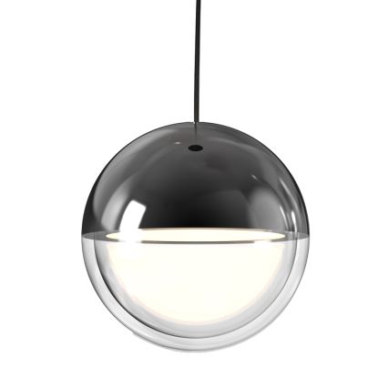 LED viseči lestenec ZIREA LED/7W/230V črna