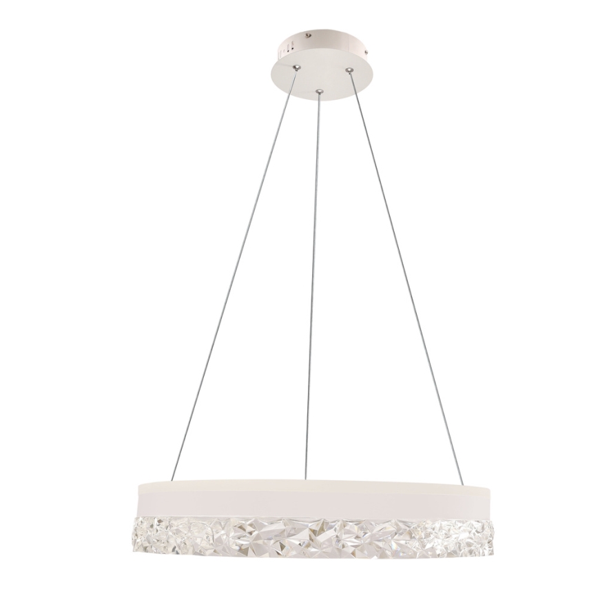 LED viseči luster FROZI LED/32W/230V premer 50 cm bela