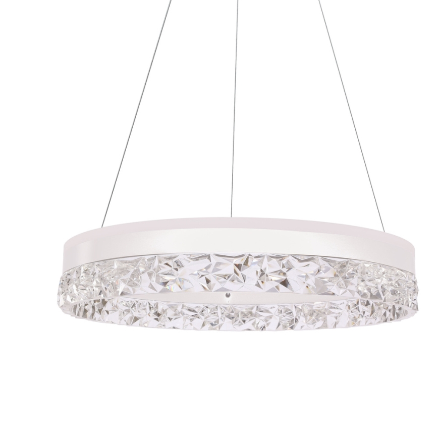 LED viseči luster FROZI LED/32W/230V premer 50 cm bela