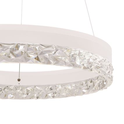 LED viseči luster FROZI LED/32W/230V premer 50 cm bela